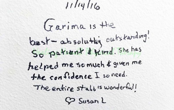 Testimonial: Susan Lamotta